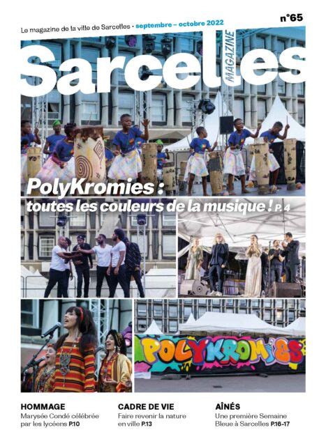 Sarcelles Magazine Édition 65 Site officiel de la Ville de Sarcelles