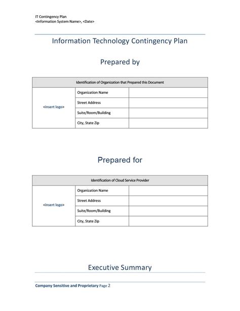 40 Detailed Contingency Plan Examples And Free Templates ᐅ