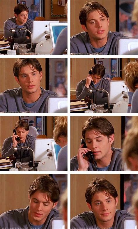 gifset Jensen as CJ on Dawson s Creek Сверхъестественное