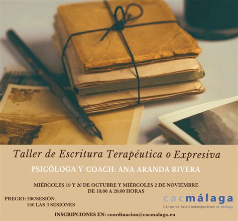 Taller Escritura Terap Utica O Expresiva En El Cac Cl Nica Santa Ana