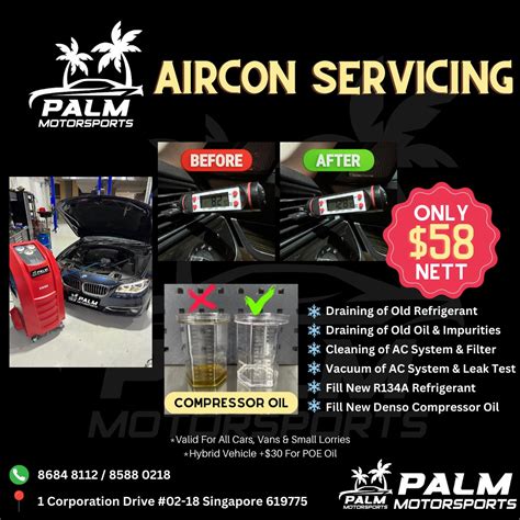 Car Aircon Servicing Car Aircon Flushing Gas Topup Car Accessories