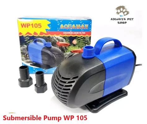 Jual Aquaman Submersible Pump WP 105 Pompa Celup Aquarium 2800 L Jam