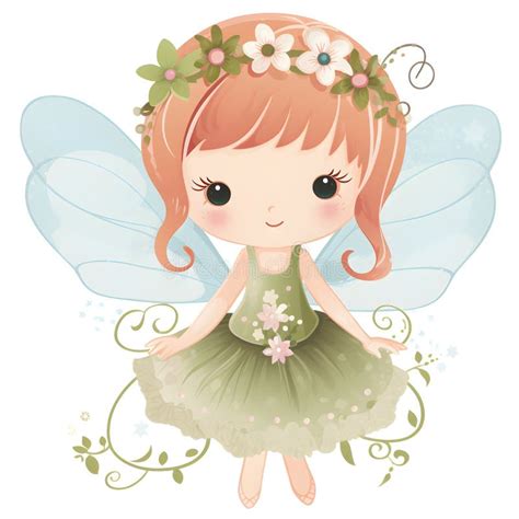 Mythical Fairy Vector Stock Illustration Illustration Of Sweet 286624045