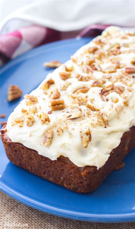 Hummingbird Bread With Cream Cheese Frosting A Latte Food