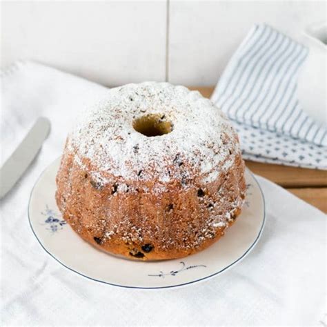 Napfkuchen Mit Rosinen Schnelles Rezept Zimtblume De