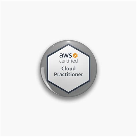 "AWS Certified Cloud Practitioner" Pin for Sale by barrysmithga | Redbubble