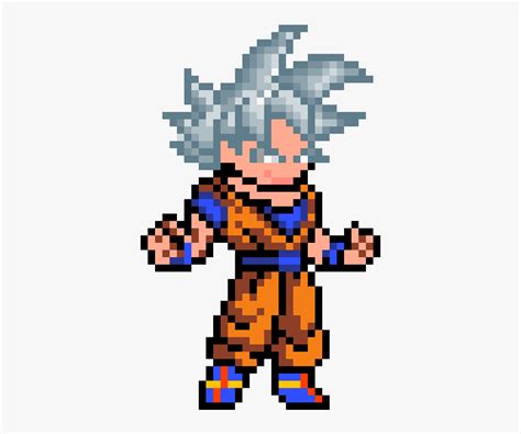 Pixel Art Goku, HD Png Download - kindpng