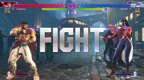 Sf Randumb Manon Vs Endingwalker Ryu High Level Gameplay Youtube