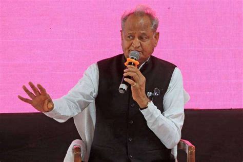 Rajasthan Chief Minister Ashok Gehlot Press Conference In Jaipur