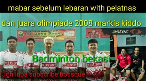 MABAR Badminton EX Pelatnas Hardianto Nurwahid Vs Rifki Ayup Set1 YouTube