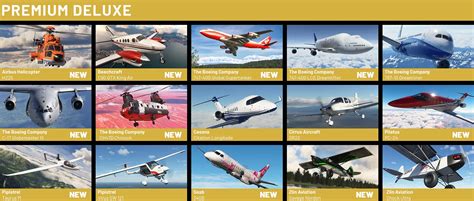 Microsoft Flight Simulator Complete Aircraft Lineup Msfs Addons