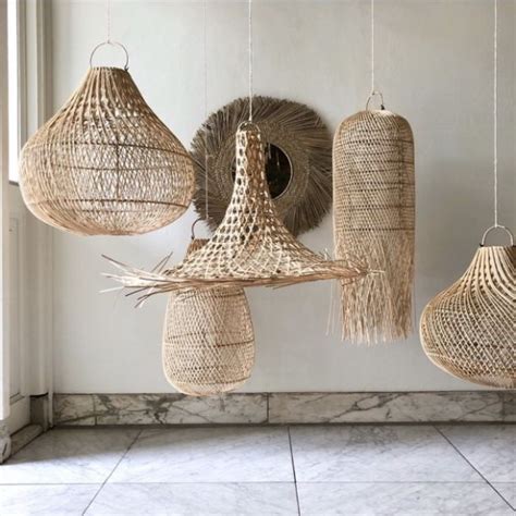 Lampa wisząca Kendi naturalny rattan styl boho ardant pl