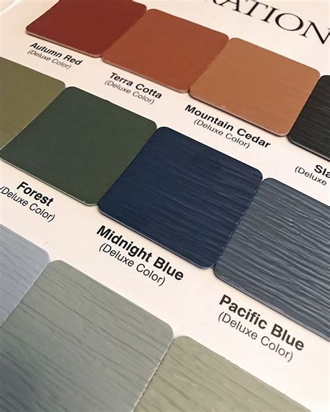 CertainTeed Midnight Blue Navy House Siding Color Chart