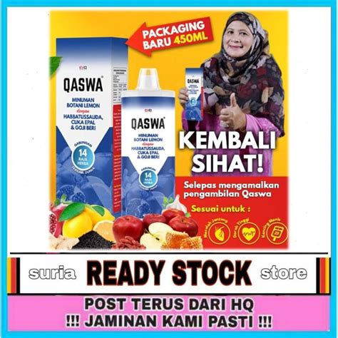 Qaswa Jus Kolestrol Kencing Manis Darah Tinggi Hq Post Lazada