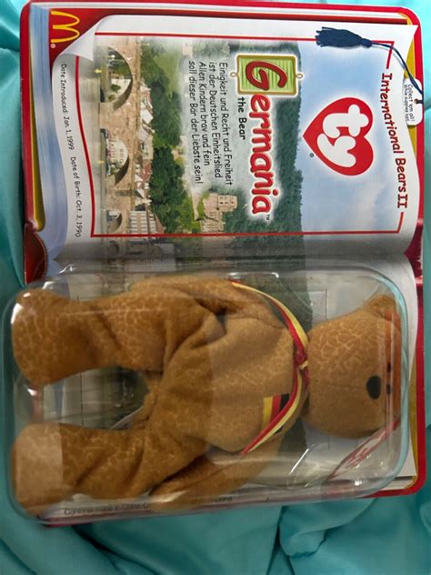 Ty Germania The Bear Beanie Baby International Bears Ii Mc Donald S