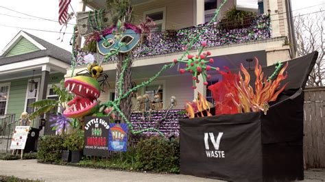 New Mardi Gras House Floats Turn New Orleans Into A Parade