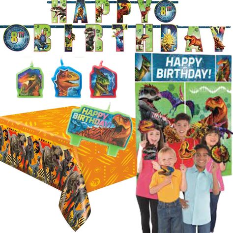 Jurassic World Birthday Party Supplies Decorations Set Add An Age