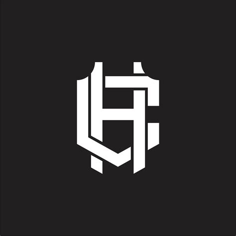 Hc Logo Monogram Design Template 16154998 Vector Art At Vecteezy
