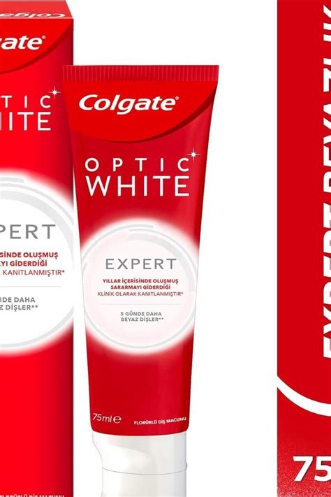 Colgate Optik White Expert White Beyazlatıcı Diş Macunu 75 Ml Fiyatı