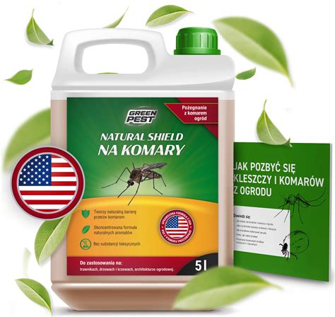 Oprysk Na Komary I Kleszcze Natural Shield Green Pest L Naturalny