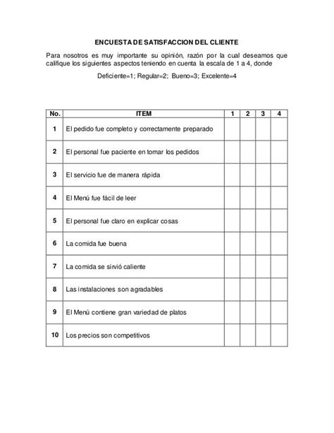 Ejemplo De Cuestionario Para Medir El Clima Laboral Pdmrea 9360 Hot