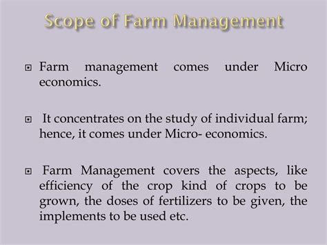 Ppt Farm Management Powerpoint Presentation Free Download Id8909384