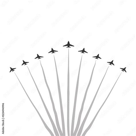 abstract black airplane background Stock vector illustration Stock Vector | Adobe Stock