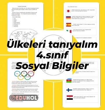 Lkeleri Tan Yal M S N F Sos Eduhol Etkinlik Ndir Oyun Oyna