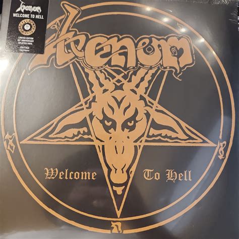 Venom Welcome To Hell Vinyl Lp Badlandsvinyl