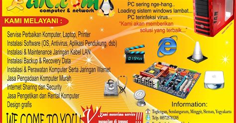 14 Contoh Brosur Komputer