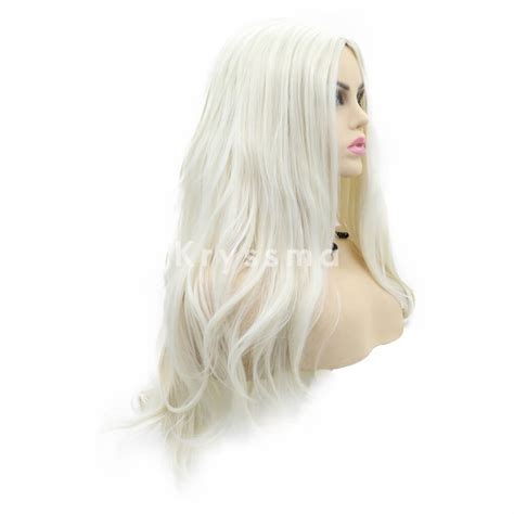 Platinum Blonde Synthetic Capless Wigs Kenda Kryssma Official Site