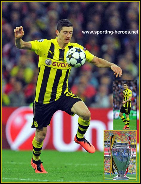 Robert Lewandowski A Ascensão Da Estrela Do Dortmund Uefa Champions