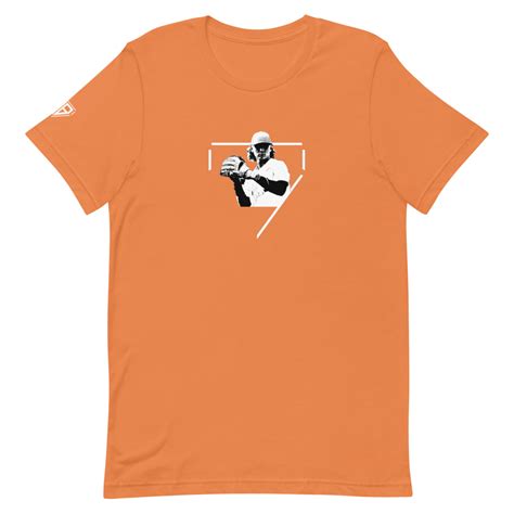 Logo T-shirt - Orange - Jordan Beck