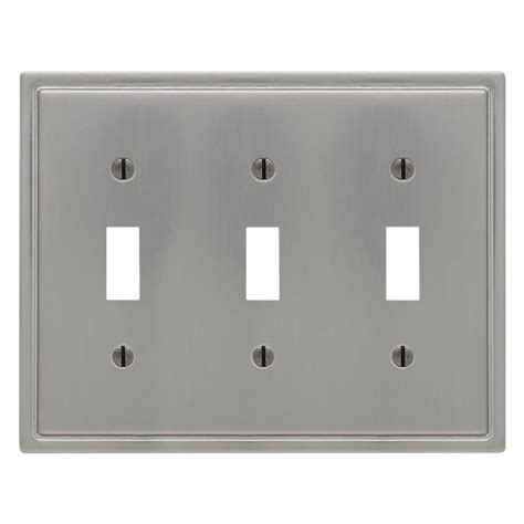 Moderne - Brushed Nickel – Amerelle Wallplates