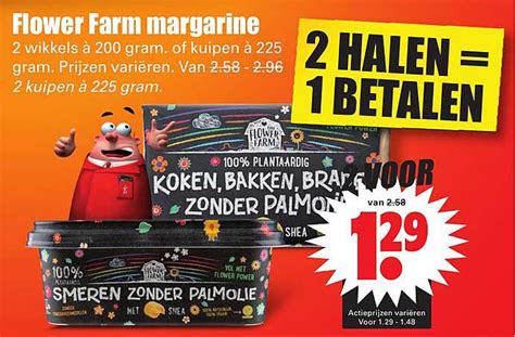 Flower Farm Margarine Aanbieding Bij Dirk 1Folders Nl