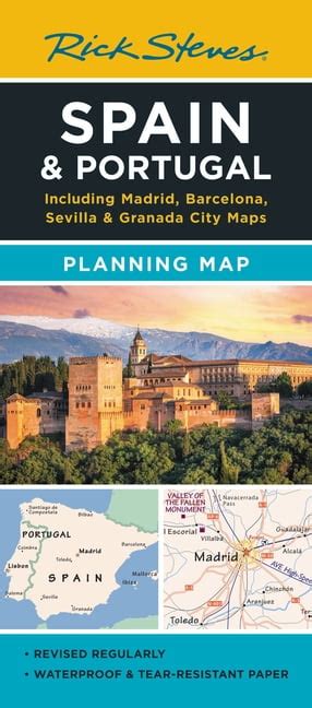 Rick Steves Rick Steves Spain Portugal Planning Map Including