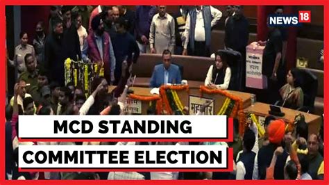 Elections For The MCD Standing Committee To Take Place Today Delhi