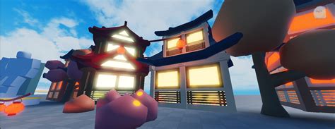 Low Poly Japanese Buildings Decors House Lunar More Clearly Development