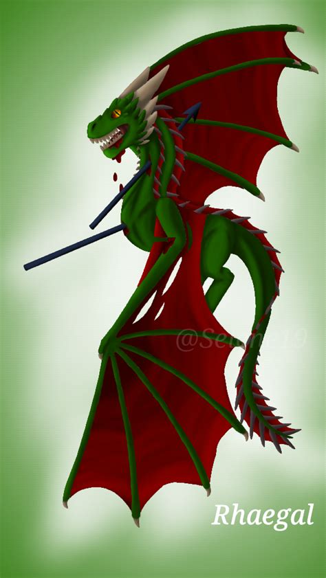 Rhaegal Fan Art by Selene19Official on DeviantArt