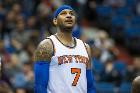 New York Knicks Carmelo Anthony Is A True Leader