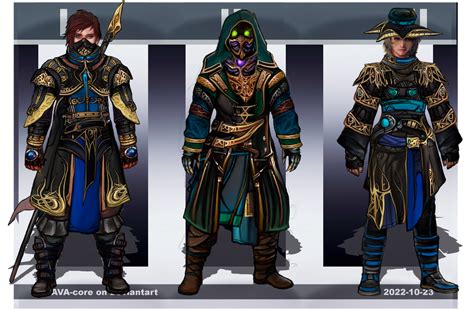 3 Fantasy Ocs Adoptables Closed By Ava Core On Deviantart