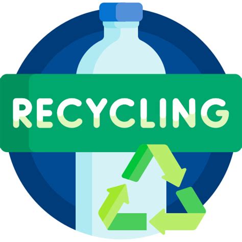 Recycle Plastic Detailed Flat Circular Flat Icon