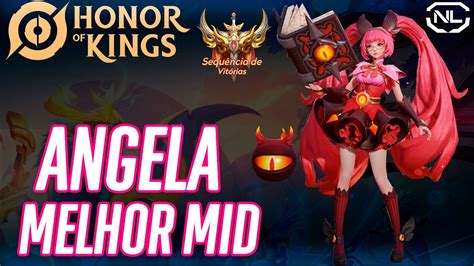 Honor Of Kings Angela Melhor Mago Para Jogar No Mid Super Dicas Youtube