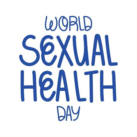 World Sexual Health Day Lettering 21379433 Vector Art At Vecteezy