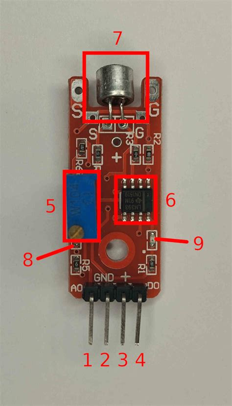 M Dulo Sensor De Sonido Ky Y Ky Para Arduino