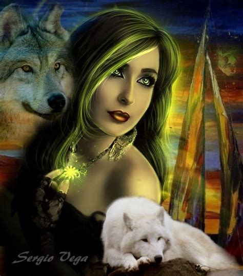 Pin By Sergio Vega On Mis Imagenes Wolves And Women Wolf Art Fantasy