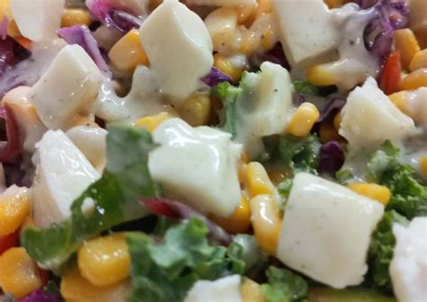 Ensalada De Choclo 🌽kale Y Queso Receta De Sueli 🇦🇷 Cookpad