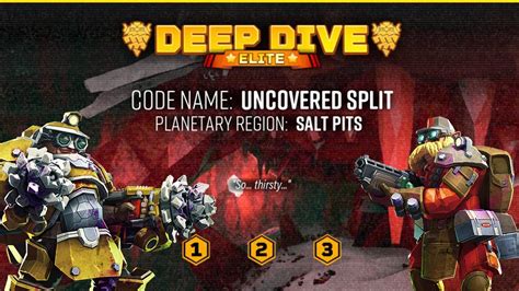 Deep Rock Galactic Elite Deep Dive 23 11 2023 Uncovered Split Duo