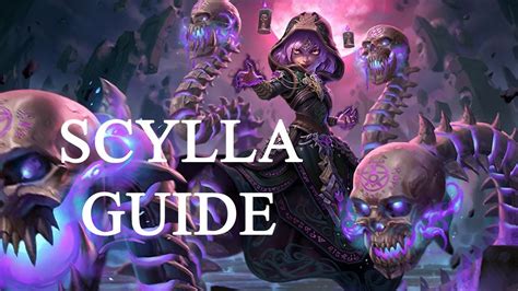 Smite God Guide How To Play Scylla Youtube