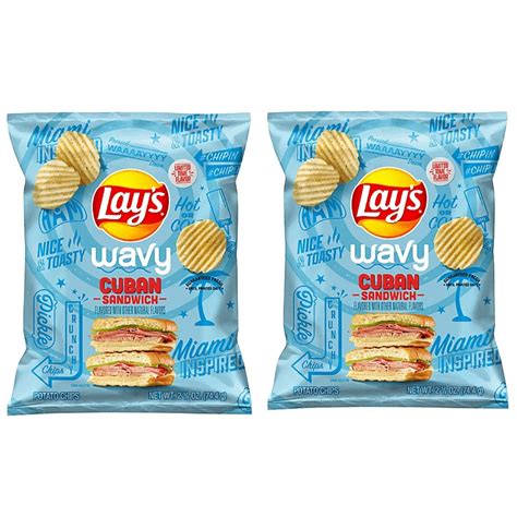 Buy Lay S Blt Sandwich Potato Chips Lay S Cuban Sandwich Potato Chips